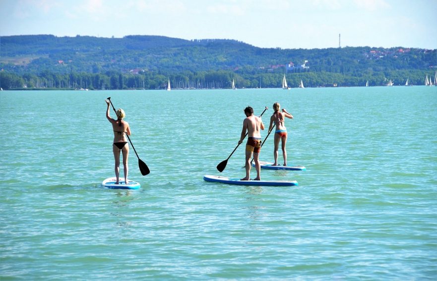 Paddleboard Standing Up? » Smith Mountain Homes Waterfront Real Estate